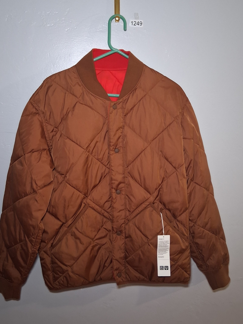 Uniqlo U Warm Padded Reversible Blouson Bomber Jacket